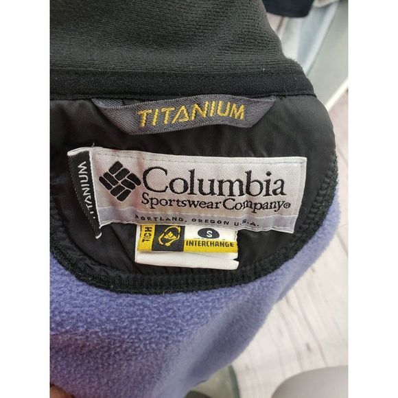Columbia Titanium Violet Size Women Small Interchangeable Jacket - Picture 3 of 15